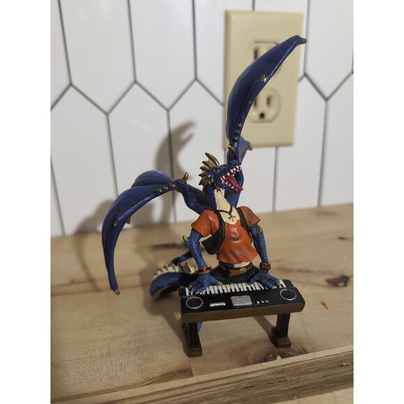 Hamilton Collection Dragon Figurine, "The‎ Fiery Youngbloods", Jasper Argent - Picture 2 of 6